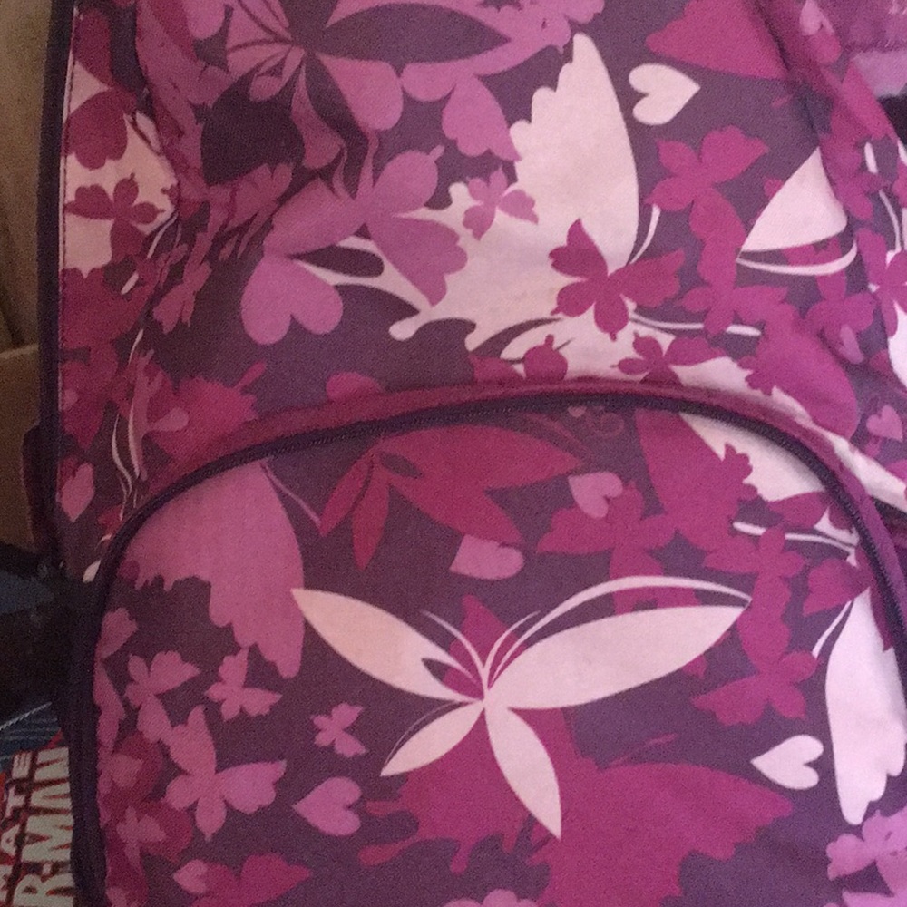 Butterfly book bag